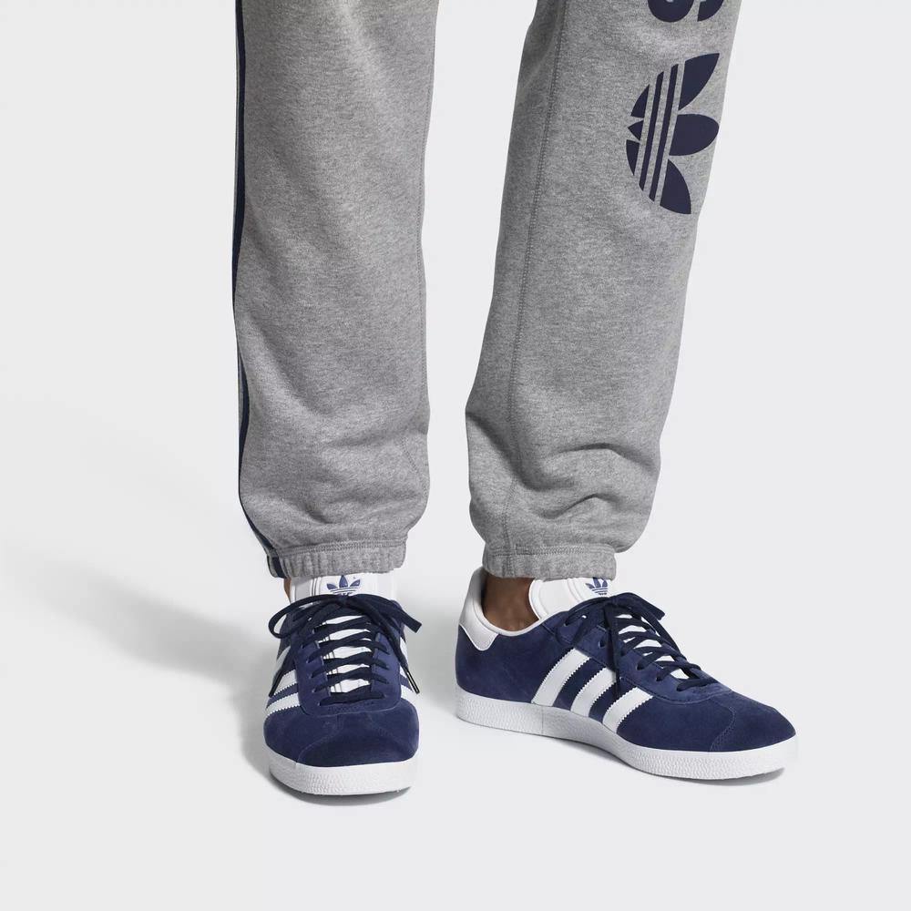Adidas Gazelle Tenis Azules Para Hombre (MX-52289)
